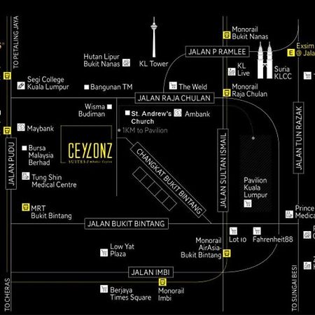 Ceylonz Suites Kuala Lumpur, Roam Exterior photo